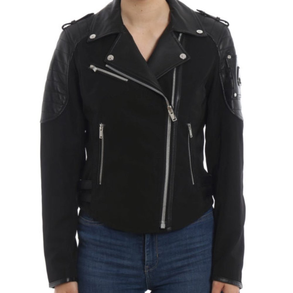 MOOSE KNUCKLES CASTELNEAU MOTO JACKET - Picture 1 of 6